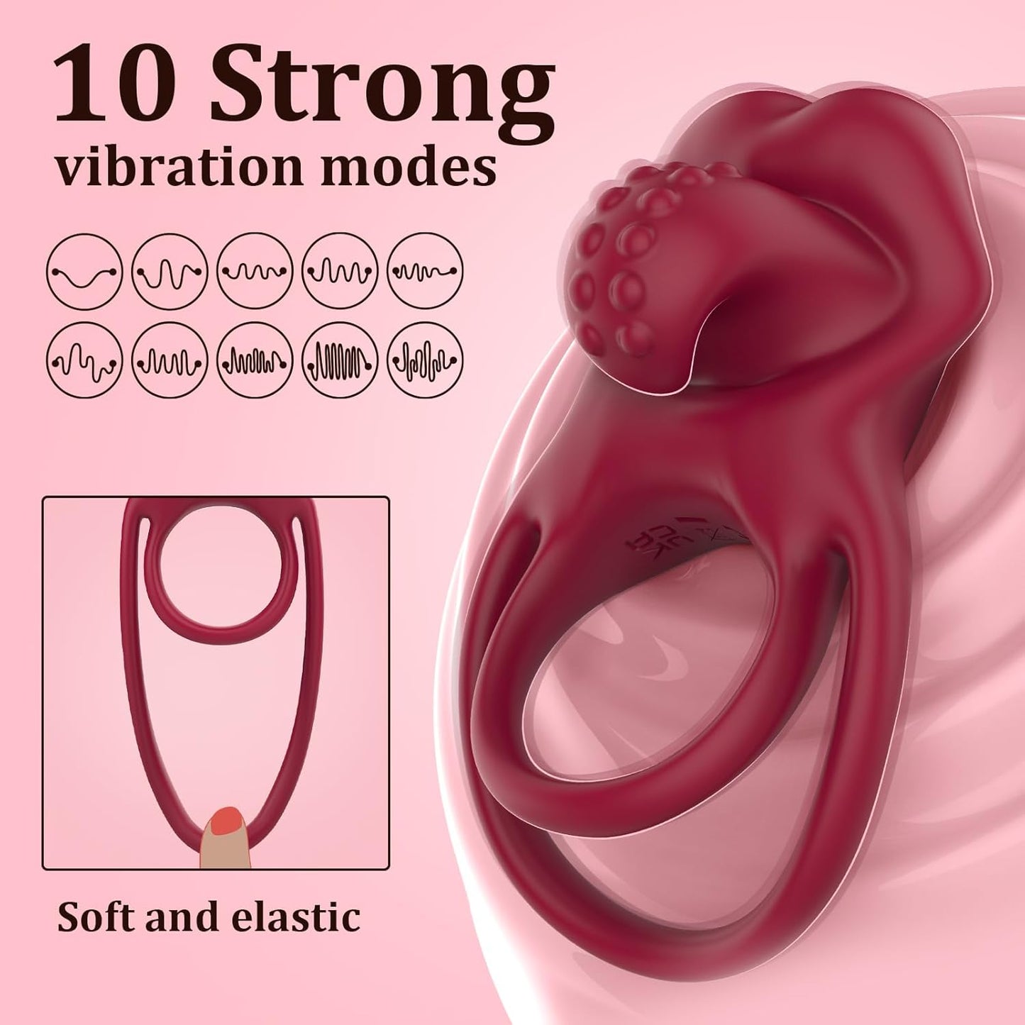 Vibrador de Doble Anillo WickedPulse