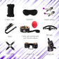Ensemble BDSM Léopard 30 pièces WildLuxe