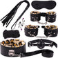 Ensemble BDSM Léopard 30 pièces WildLuxe