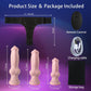 WildPack Triple-Vibrating Canine Strap-On Dildo Set