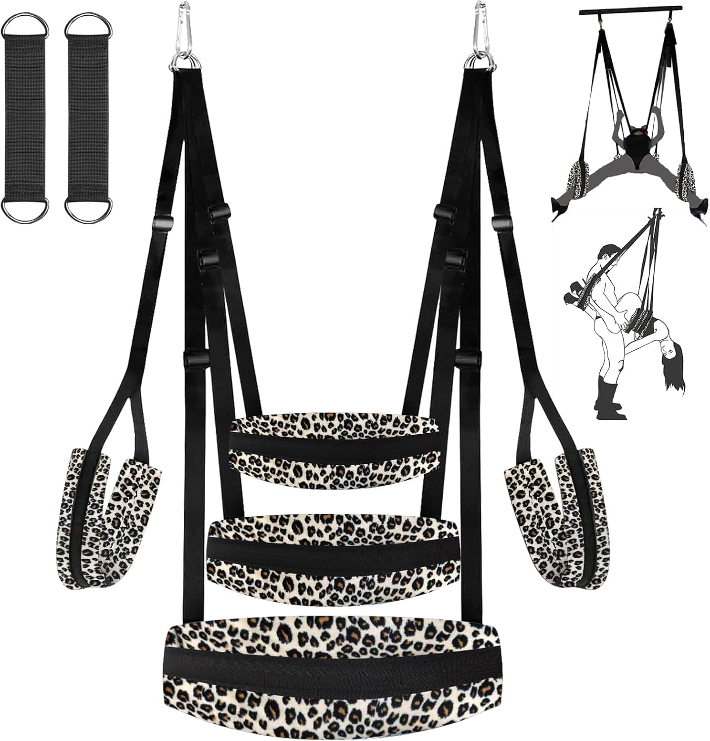 WildPerch Heavy-Duty Sex Swing Sling 400lb Hold
