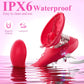 WillowBloom 3-in-1  Bendable Dildo Rose Sucking Vibrator