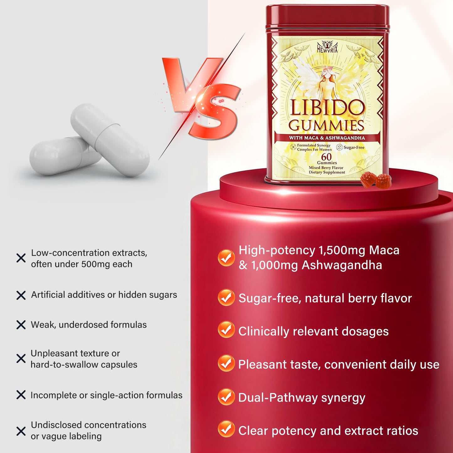 Women’s Maca Libido Boost Gummies