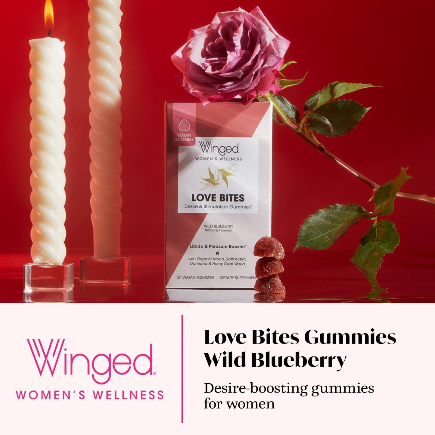 Gomitas Afrodisíacas Potenciadoras del Placer Femenino