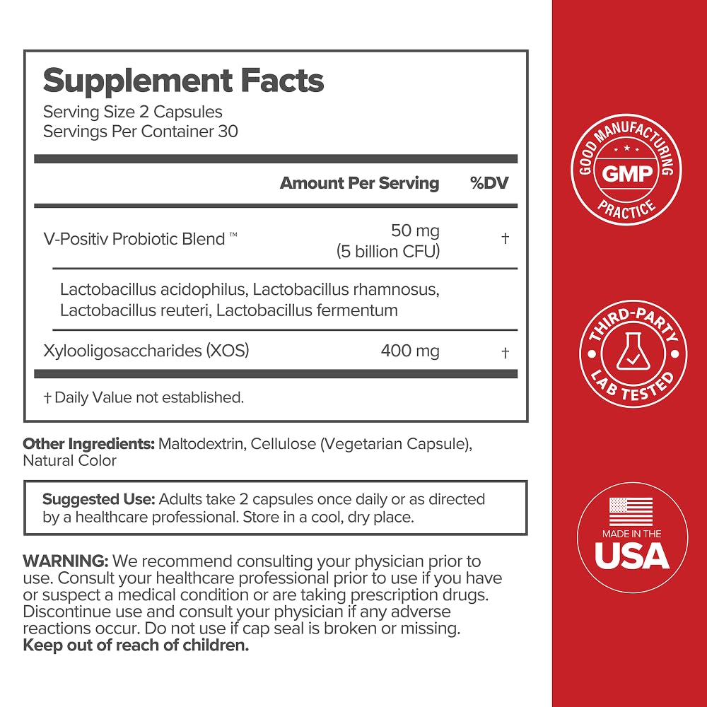 Women’s Vaginal Probiotic Balance Capsules