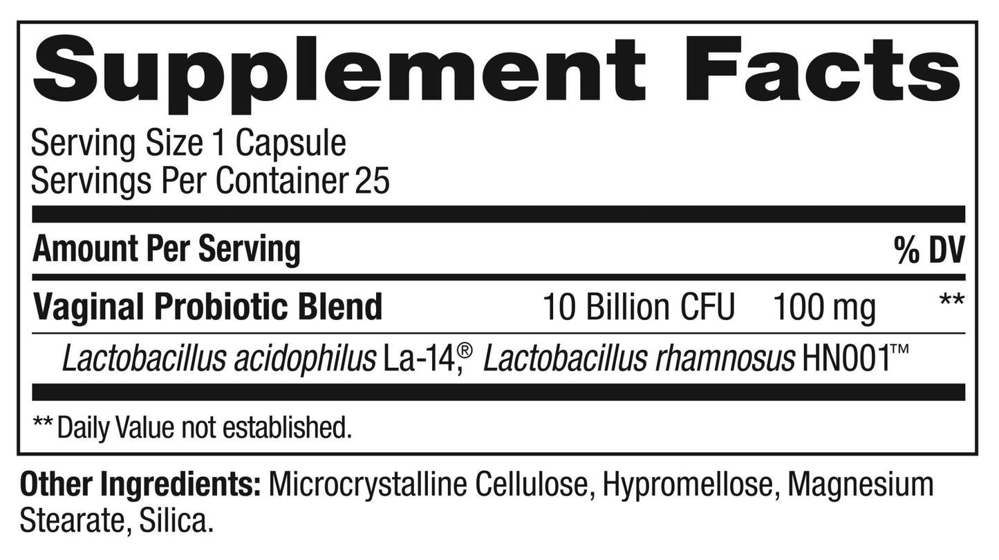 Women’s Vaginal Probiotic Capsules