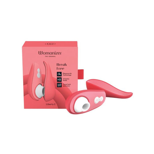 Stimulateur Clitoridien Womanizer Liberty 2 - Rose Éclatant