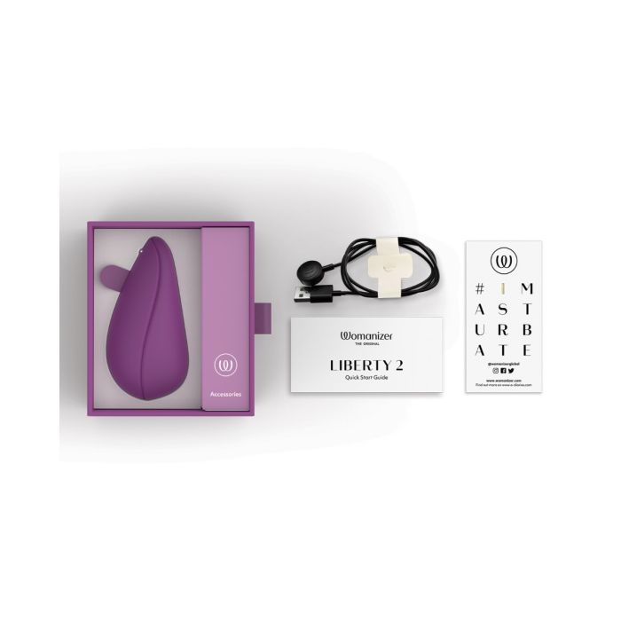 Womanizer Liberty 2 Clitoral Stimulator - Purple