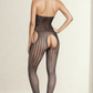 Vertical Stripes Bodystocking