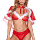 Baby It's Cold Sexy Christmas Bra Set