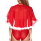 Baby It's Cold Sexy Christmas Bra Set